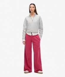 WashJoggingbroekmetWijdePijpenRozeGrootte38