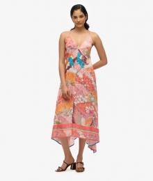 JurkmetJacquardprintenZakdoekzoomPinkGrootte38