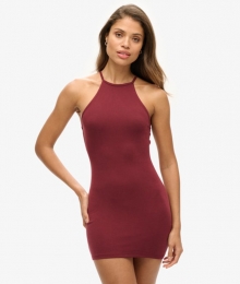 StrappyRacerMini-jurkvanJerseyPaarsGrootte40