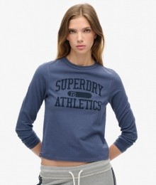 AthleticEssentialsSlimfitRingertopmetLangeMouwenBlauwGrootte36