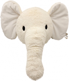 LabelLabelElephantEllyIvoryMuurdecoratie