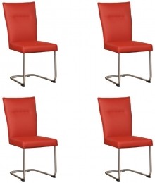 Setvan4RodelerenRetro-pootrondrvs-ToledoLeerSiegelsteinroodleer
