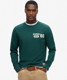 AthelticSweatshirtmetPrintGroenGrootteXxl