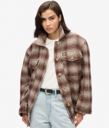 OngevoerdHeavyweightOvershirtCrmeGrootte36