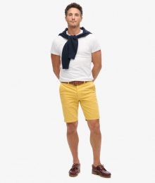 VintageInternationalChinoshortGeelGrootte32