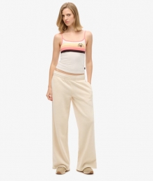 WashJoggingbroekmetWijdePijpenCrmeGrootte44