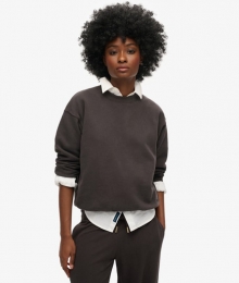 EssentialLogoSweatshirtmetRelaxedfitZwartGrootte40