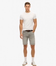 VintageShortmetRechtePijpenDonkergrijsGrootte32