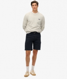 CargoshortvanZwaarBiologischKatoenBlauwGrootte30