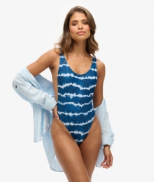 Tie-dyeBadpakBlauwGrootte42