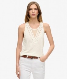 JerseyHemdjemetKantWitGrootte38