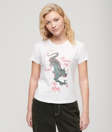 KomodoxSuperdryKailashDragonT-shirtWitGrootte42