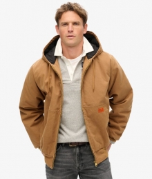 Surplus-bomberjackmetCapuchonBruinGrootteL