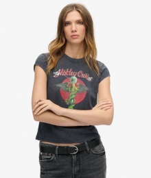 MtleyCrueT-shirtmetKapmouwenDonkergrijsGrootte36