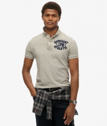 VintageAthleticPoloshirtLichtgrijsGrootteL