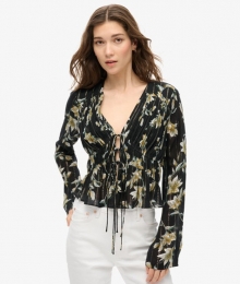 GeweventopmetPlooienen70sMouwenZwartGrootte42