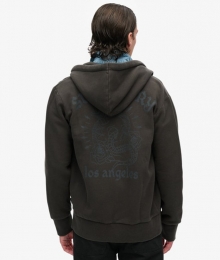 LosvallendeTattooHoodiemetPrintZwartGrootteM