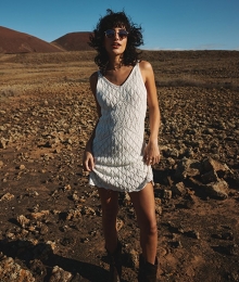 GehaakteCamiMini-jurkWitGrootte36