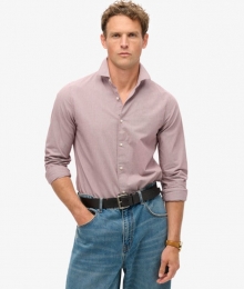 CasualOverhemdmetLangeMouwenRoodGrootteL