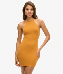 StrappyRacerMini-jurkvanJerseyGeelGrootte44