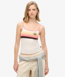 AthleticEssentialsCamiTopmetLogoCrmeGrootte40