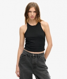 TanktopmetRuchesZwartGrootte42