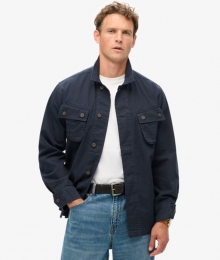 MilitaireOvershirtjasBlauwGrootteM