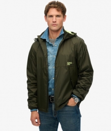WindbreakerjasmetCapuchonenLogoGreenGrootteXxl