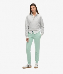 EssentialJoggingbroekmetLogoGroenGrootte36