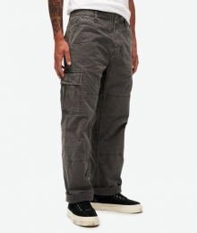 BaggyCargobroekvanBiologischKatoenDonkergrijsGrootte3032