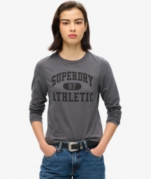 AthleticEssentialsSlimfitRingertopmetLangeMouwenDonkergrijsGrootte40