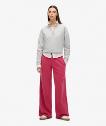 WashJoggingbroekmetWijdePijpenRozeGrootte38