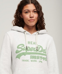 NeonHoodiemetPrintLichtgrijsGrootte38