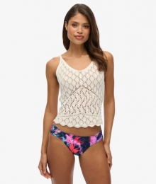 BikinibroekjemetRuchesBlauwGrootte38