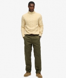 BaggyCargobroekvanBiologischKatoenGroenGrootte3032