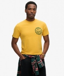 Outdoor-t-shirtmetPrintGeelGrootteXL