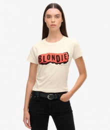 BlondiexSuperdryNauwsluitendT-shirtWitGrootte38