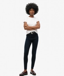 SkinnyJeansmetHogeTaillevanBiologischKatoenZwartGrootte2632
