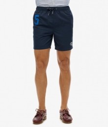 GerecycledePoloZwemshort-43cmBlauwGrootteXL