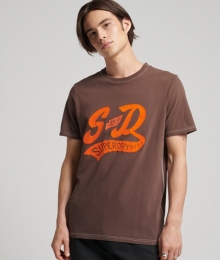 KlassiekLimitedEditionVintage04ReworkT-shirtBruinGrootteXL