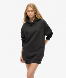 EssentialSweatjurkmetCapuchonZwartGrootte38-40