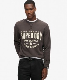 WorkwearSweatshirtmetApplicatieZwartGrootteM