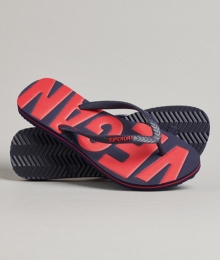 KlassiekeVintageVeganistischeTeenslippersBlauwGrootteL