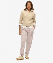 AthleticEssentialsJoggingbroekmetVerweerdeVintagePrintLichtgrijsGrootte40