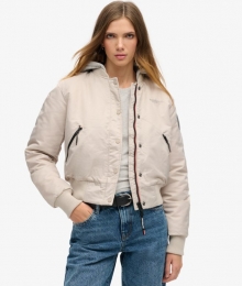 BomberjackmetCapuchonBeigeGrootte36