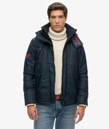 MountainSDWindbreakerjasmetCapuchonBlauwGrootteL