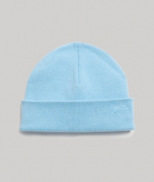 BeaniemetVintageLogoLichtblauwGrootte1SIZE