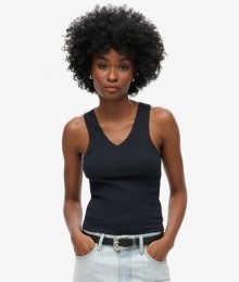 AthleticEssentialsHemdtopjemetKantenRandBlauwGrootte10-12