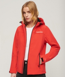 Softshell-jasmetCapuchonRoodGrootte36