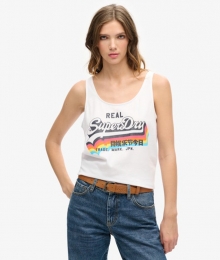 VintageLogoHemdtopjeWitGrootte36